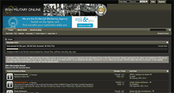 Desktop Screenshot of forum.irishmilitaryonline.com